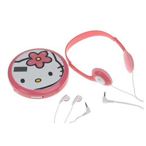 Childrens Toyshop  Electronics : hello kitty personal cd player 60 sec anti shock