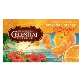Herbal Tea - Tangerine Orange Zinger, 12 Units / 20 bag