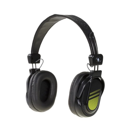 Skullcandy (Product Out Of Date, Newer Version Available) S6DABZ BG Double Agent Headphones, (Black/Green) Skullcandy (Product Out Of Date, Newer Version Available) S6DABZ-BG Double Agent Headphones, (Black/Green)