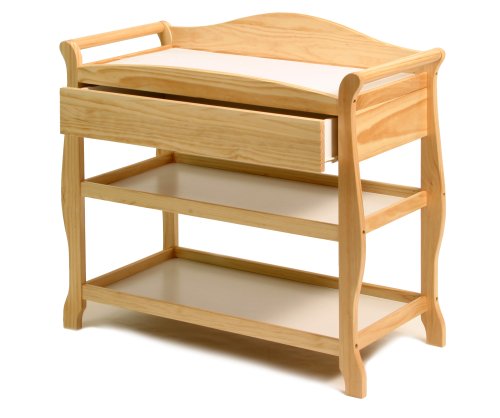 Stork Craft Aspen Change Table With Drawer In Natural