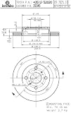 Brembo 25543 Front Disc Brake Rotor
