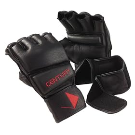Century Leather Wrap Bag Gloves Black (Black, Medium)