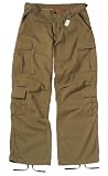 Russet Vintage Paratrooper/BDU Fatigues, 8-Pocket Cargo Pants