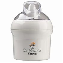 Magimix Le Glacier 1.5 Ltr ice cream maker in white