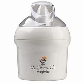 Magimix Le Glacier 1.5 Ltr ice cream maker in white