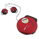 RCA RP2520 MP3 Personal CD Player - Red
