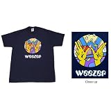 Buy Weezer - PETER MAX HANDS T-shirt, Navy by Weezer