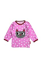 Toby Tiger Camiseta Manga Larga Lsacat (Fucsia)
