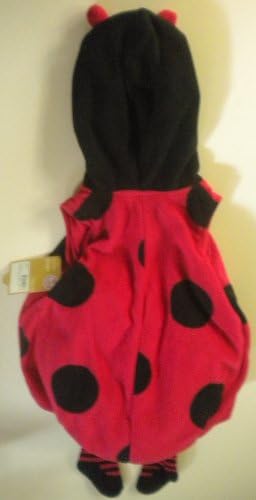 Carter's Little Collections Lady Bug Costume 2 Piece Tights Red & Black NEW (6-9 Months)
