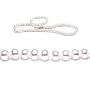 AugustinaJewelry Single Strand 18 Inch 6.0-7.0mm White Semi-Round Freshwater Cultured Pearl Necklace