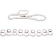 AugustinaJewelry Single Strand 18 Inch 6.0-7.0mm White Semi-Round Freshwater Cultured Pearl Necklace