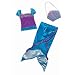 Manhattan Toy Maddie Mermaid Groovy Girl (Girl Size) Dress-Up - Blue