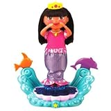 Fisher-Price� Dora Sparkle & Twirl Mermaid Doll ~ Fisher Price