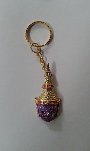 Beautiful Handmade Crafts Gifts God Hanuman Shiva Ramayana 3d Pendants Thailand Crafts Clay Keychain