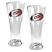 Carolina Hurricane 2 Piece Glass Pilsner Set