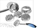 Jaccard Stainless Meat Mallet with 4 Discs