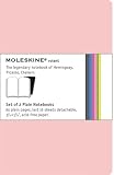 Moleskine Volant Notebook Plain, Pink Pocket: Set of 2