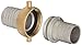 Dixon CAB200 Aluminum Hose Fitting, Complete King Short Suction Coupling Set with Brass Nut, 2