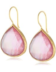 Coralia Leets Jewelry Design Raspberry Fresh Water Mother-Of-Pearl Doublets Earrings