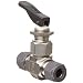 Parker VQ Series Stainless Steel 316 Toggle Valve, Inline, Toggle Handle, PTFE Stem, CPI Compression Fitting