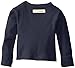 L'ovedbaby Unisex-Baby Newborn Organic Wrap Shirt, Navy, 0/3 Months
