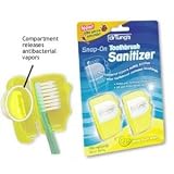 Dr Tungs Snap-On Toothbrush Sanitizer -- 2 Pack