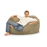 Enormo Sac Microsuede Bean Bag Sofa Color: Camel Enormo Sac Microsuede Bean Bag Sofa Color: Camel