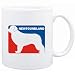 Mug White " Newfoundland Sports Logo " Dogs