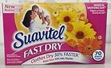 UPC 035000391858 product image for Suavitel Fabric Softener Dryer Sheets, Morning Sun, 80-Count Box (Pack of 6) | upcitemdb.com