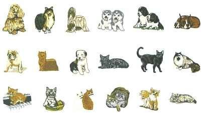 Brother 16 Dogs and Cats Memory Card