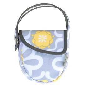 JJ Cole Learning Curve Pacifier Pod (Lemon Posy)