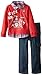 Boys Rock Little Boys' 2 Piece Pant Set Knit Polo Plaid
