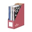 Bankers Box Decorative Magazine Files, Letter, Persimmon Red, 6 Pack (6140101)