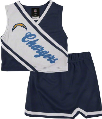 San Diego Chargers Toddler 2-Piece Cheerleader Set