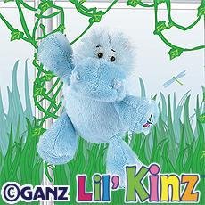 GANZ Webkinz Lil' Kinz Plush Hippo by Webkinz Lil'Kinz