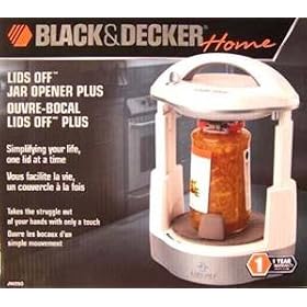 BLACK and DECKER LIDS OFF JAR OPENER PLUS - CASE PACK OF 3 by SHOPZEUS
