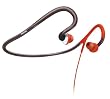 Philips SHQ4000 Backnack Sport- Kopfh�rer (schwei�- und wassersicher / antibakteriell) inkl. Tasche, rot