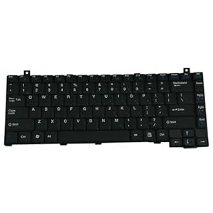 Gateway Black US Keyboard For MX3212 MX3215 MX3225 MX3210 MX3228 MX3042 MX3044 Compatible Part Numbers: B1835040G00004 AAHB50400100K1 K020303D1
