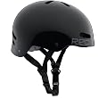 Red Riot Skate Helmet Gloss Black, L