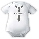 Produkt-Bild: Body Baby 1/4-Arm mit Druck JUNIORCHEF (Gr. 50/56)