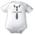 Body Baby mit Druck JUNIORCHEF / kurz-und langarm / Gr. 50 - 104