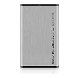 TrekStor DataStation maxi light 3.0 2 TB externe Festplatte (8,9 cm (3,5 Zoll), 7200rpm, 8MB Cache, USB 3.0) silber