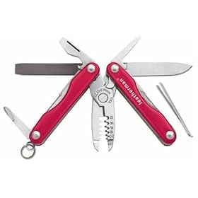 Leatherman 82030003A Squirt E4 Inferno Red by Leatherman