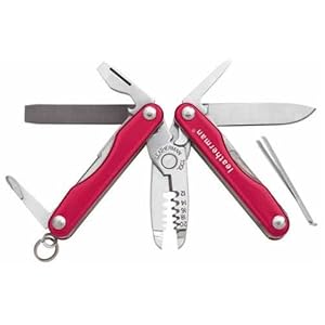 Leatherman 82030003A Squirt E4 Inferno Red by 