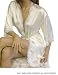 Bridal Stretch Silk Satin Kimono with Lace by Mary Green (White)