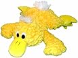 Patchwork Pet Pastel Yellow Platypus 15-Inch Squeak Toy for Dogs