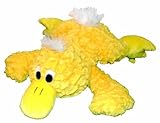 UPC 814737010092 product image for Patchwork Pet Pastel Yellow Platypus 8-Inch Squeak Toy for Dogs | upcitemdb.com
