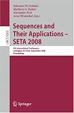 Sequences and Their Applications - SETA 2008: 5th International Conference Lexington, KY, USA, September 14-18, 2008, Proceedings (Lecture Notes in Computer Science)