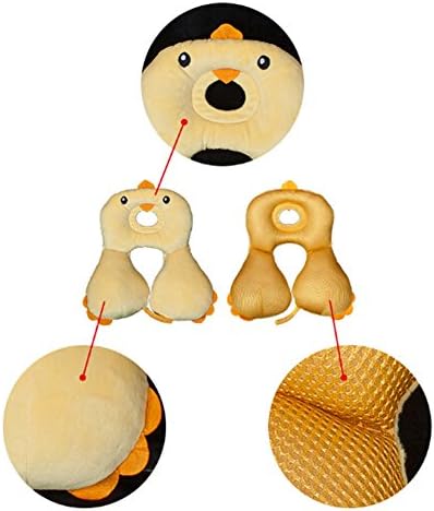 Dooream Baby Child Neck Support Headrest Travel Car Seat Pillow for 0-12Months(Chick)