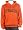 Soffe Syracuse Hoodie with Tackle Twill Logo (Large, Orange)